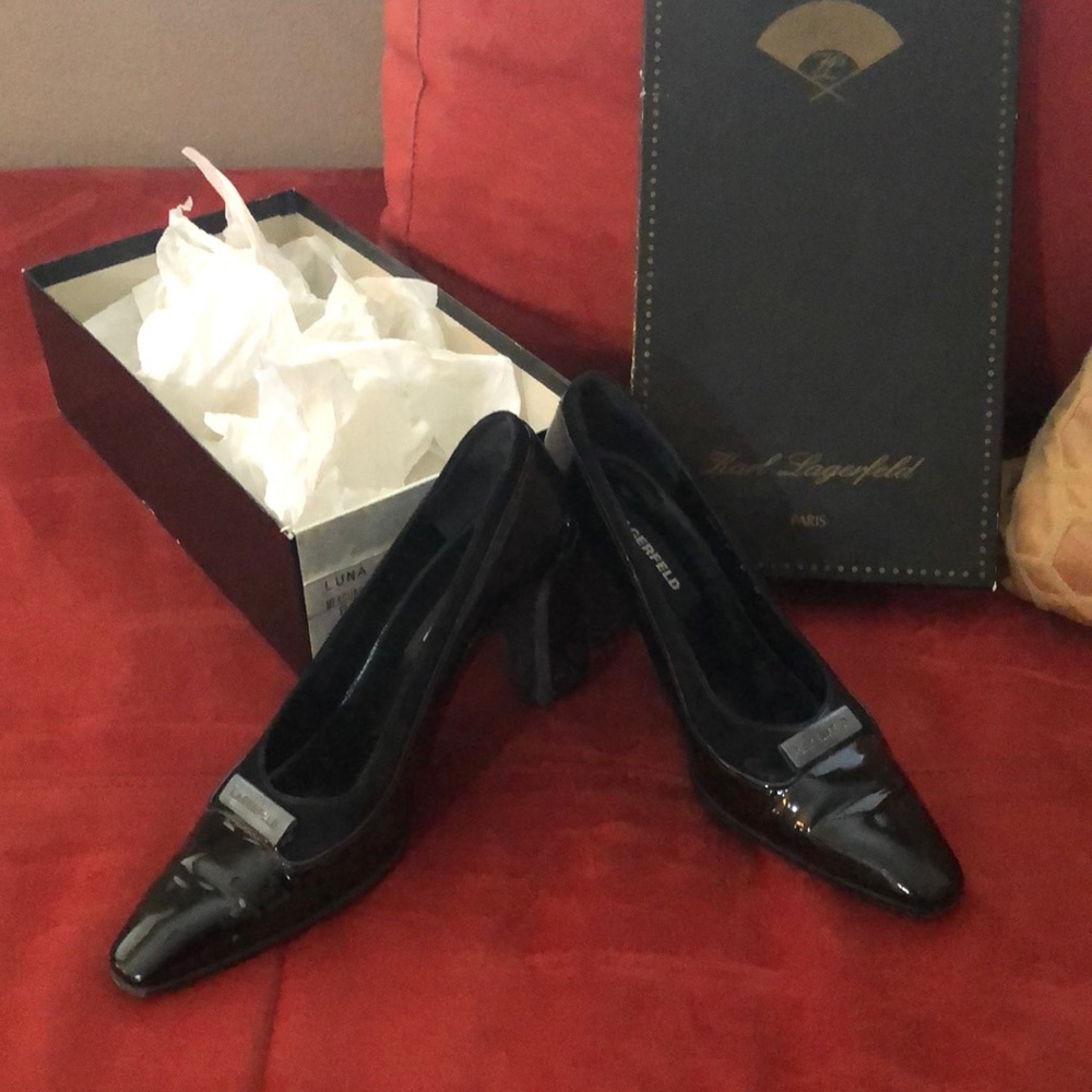 Vintage Karl Lagerfeld pumps